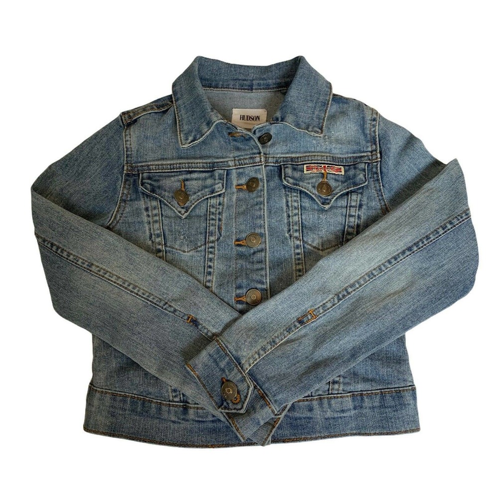 HUDSON Girls Denim Jean Jacket Small